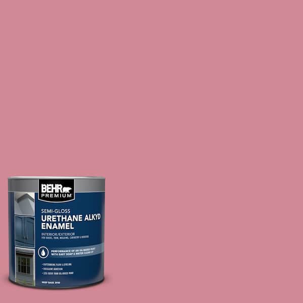 1 qt. #M140-4 Fruit Cocktail Semi-Gloss Enamel Urethane Alkyd Interior/Exterior Paint