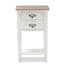 Baxton Studio Dauphine 32 in. White Rectangle Wood Console Table with ...
