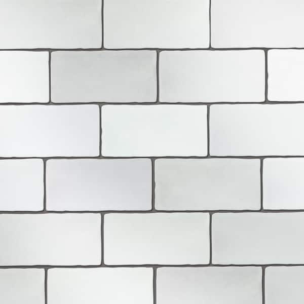 Merola Tile Viva Blanco Viejo 3 in. x 6 in. Ceramic Wall Tile (4.16 sq. ft. /Case)