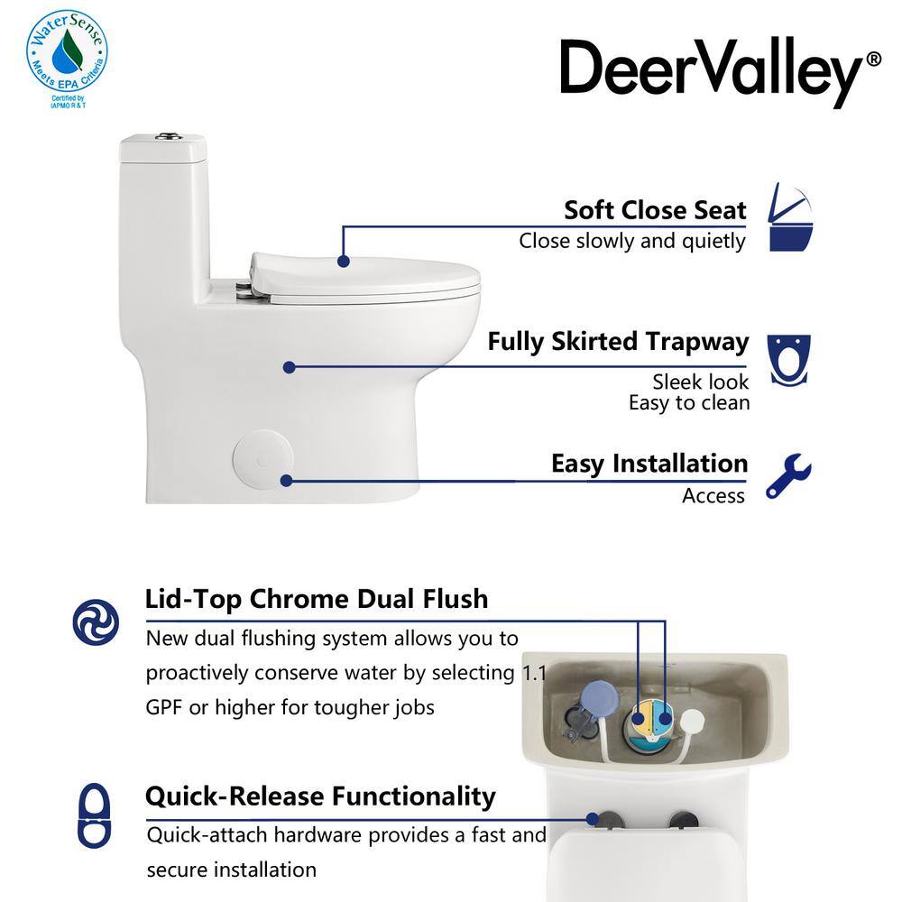 White Ceramic Elongated Dual Flush Floor Mounted Toilet