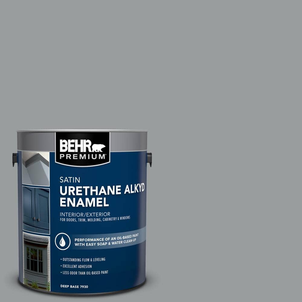 1 gal. #N500-4 Pencil Sketch Urethane Alkyd Satin Enamel Interior/Exterior Paint price history on PriceWatchPro