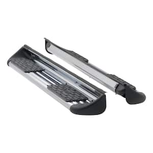 Polished Stainless Truck Side Entry Steps, Select Dodge Ram 3500, 4500, 5500, Sterling Truck Bullet 45, 55 Quad Cab