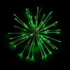 16 in. Green LED Christmas Spritzer