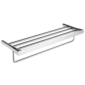 Caster 3 Series 5 Bar Towel Rack in Polished Chrome