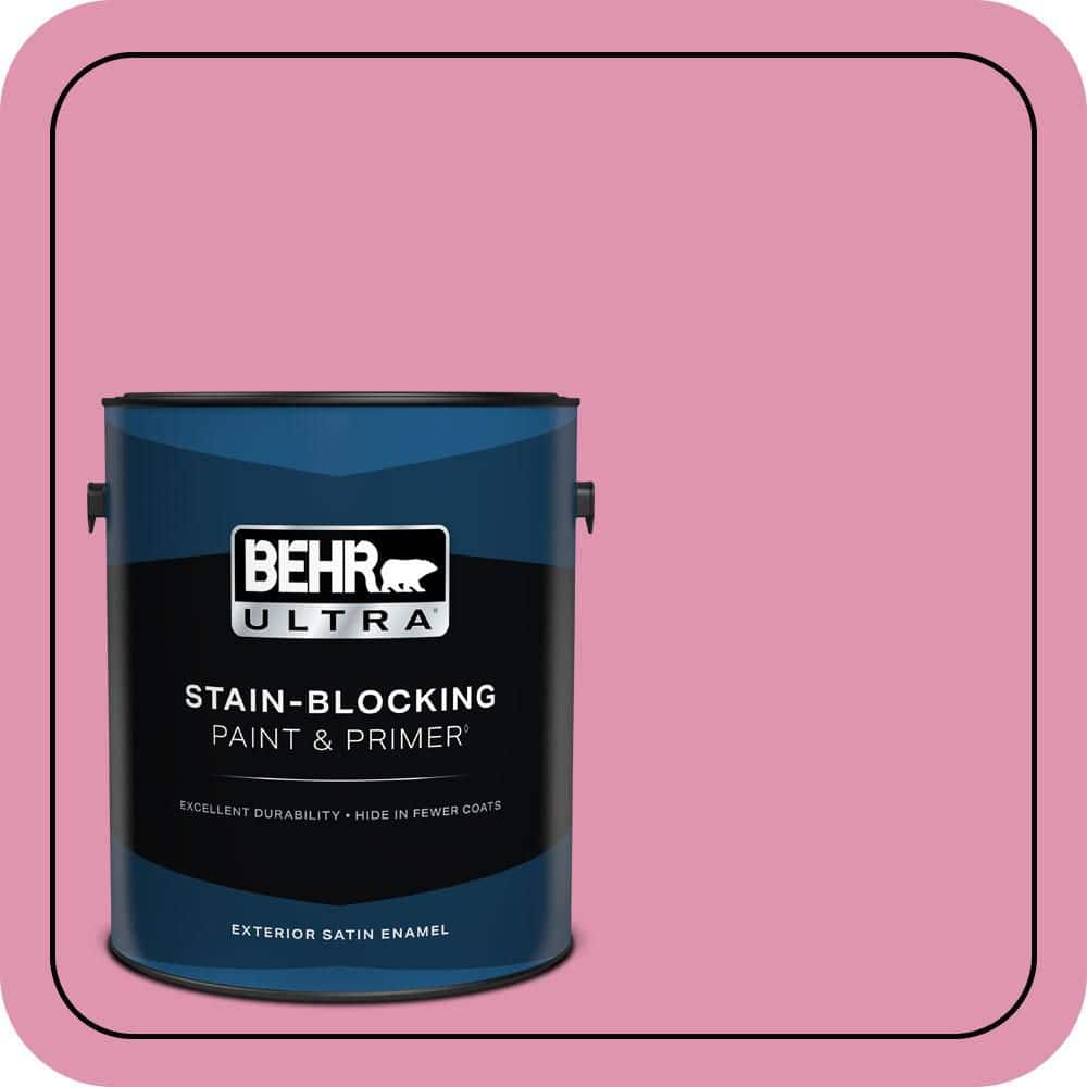 1 gal. #P130-4 Its a Girl Satin Enamel Exterior Paint & Primer price history on PriceWatchPro