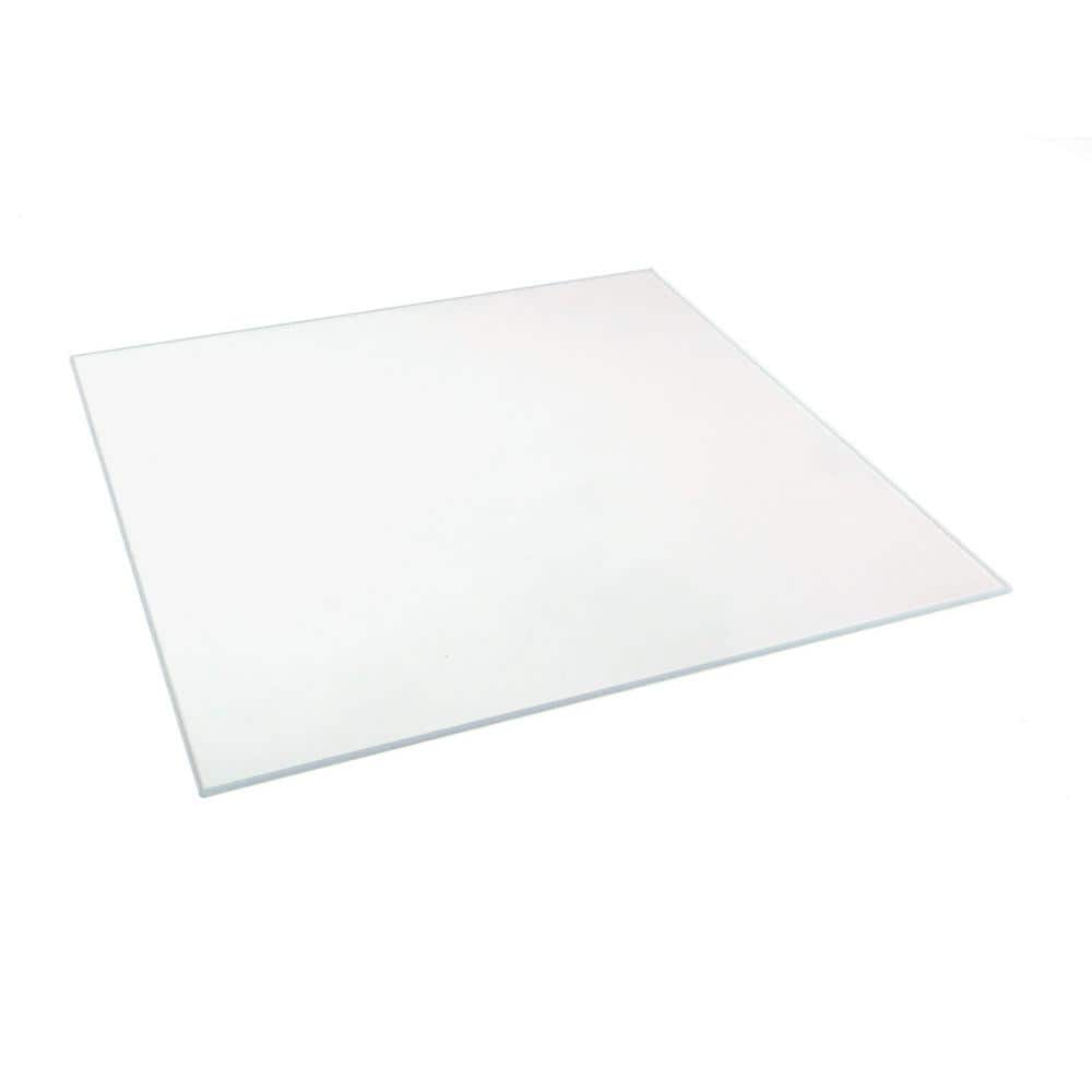 8 in. x 10 in. x .093 in. Clear Glass 90810 - The Home Depot