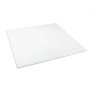 11 in. x 14 in. x 3/32 in. Clear Glass