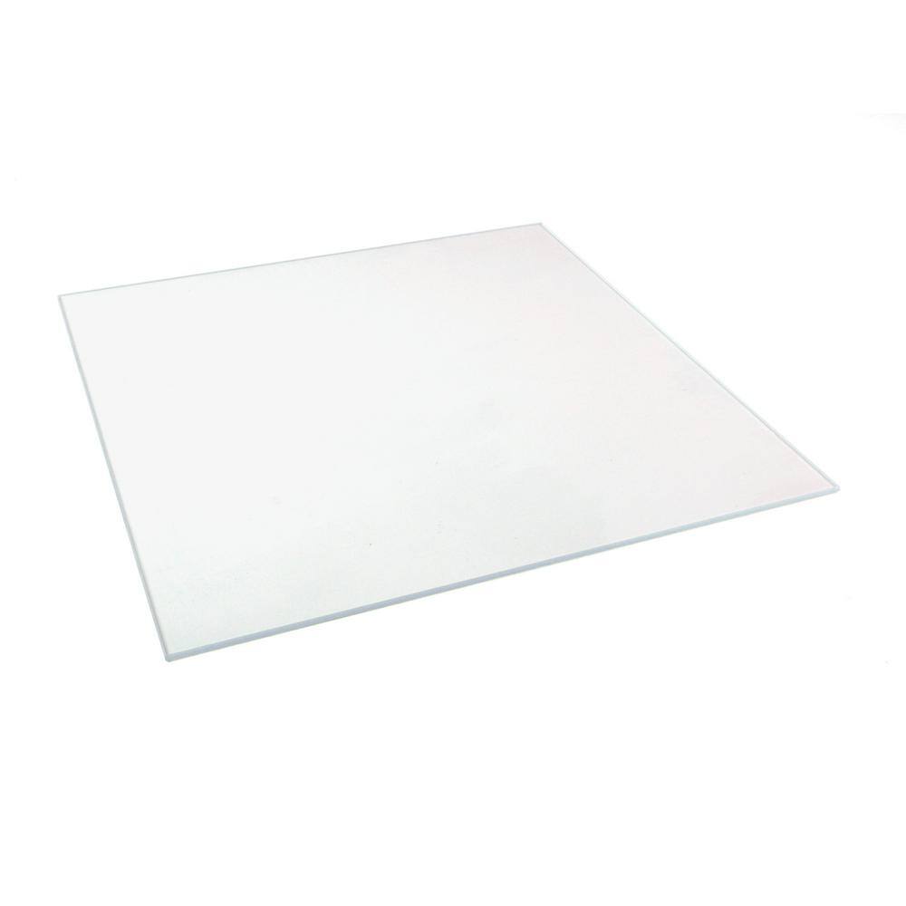 12 in. x 16 in. x 3/32 in. Clear Glass 91216 - The Home Depot