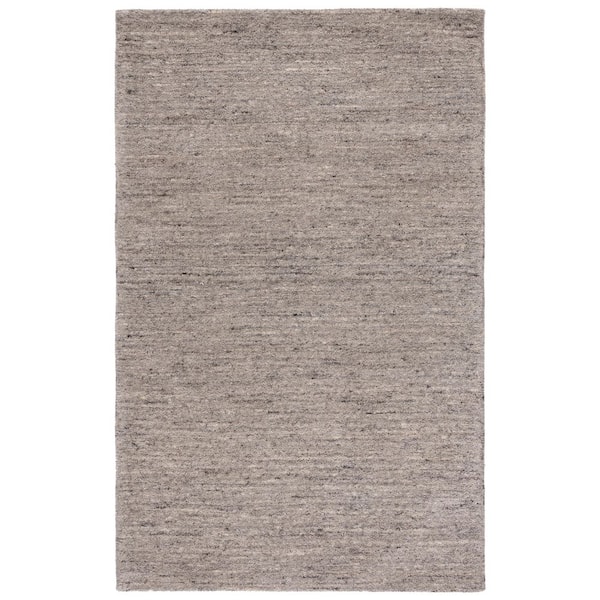 SAFAVIEH Himalaya Light Grey 4 ft. x 6 ft. Solid Color Area Rug