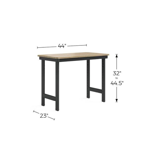 Everest Work Table 44-in W x 32-in H Steel Cloud White Freestanding Utility Storage Cabinet