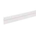 2 in. x 36 in. White Premium and Reinforced Rubber Door Sweep Weatherstrip