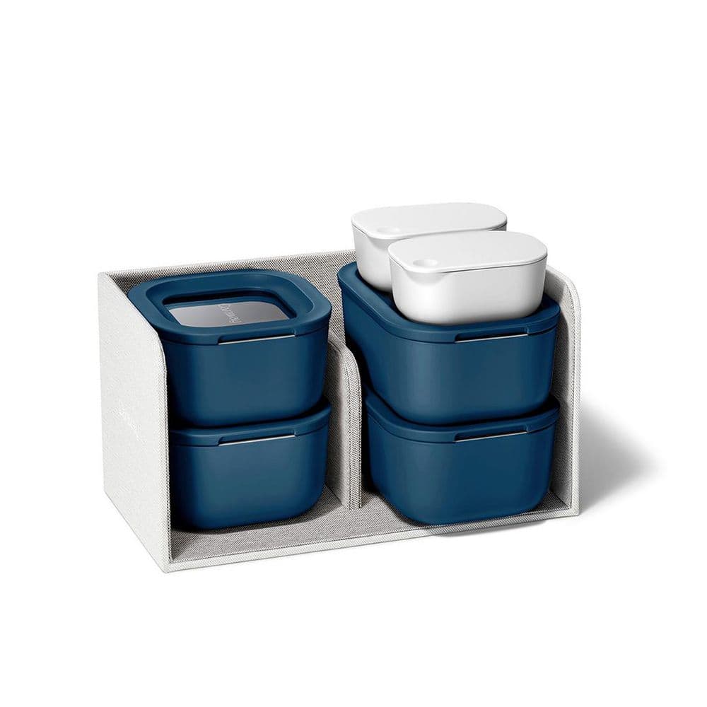 Mini Food Storage Set with Storage Navy