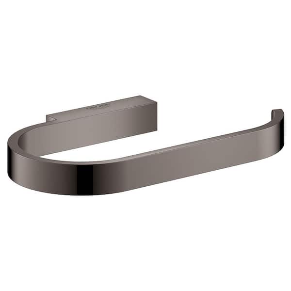 Selection Wall Mount Toilet Paper Holder without Cover in Hard Graphite