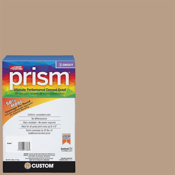 Custom Building Products Prism #380 Haystack 17 lb. Ultimate Performance Grout
