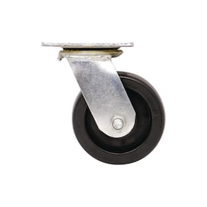 MS fittings ® Furniture Castors Hard Floor role of PLASTIC WITH BOLT ON PLATE 