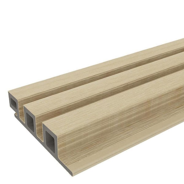 European Siding System 4.8 in. x 96 in. Composite Norwegian Board Siding in Japanese Cedar