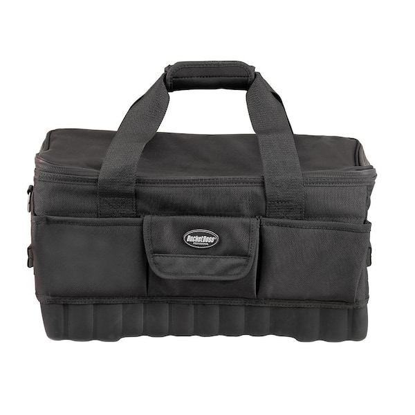 BUCKET BOSS Pro Racer 18. in Tool Bag All Terrain Bottom with 14 Pockets
