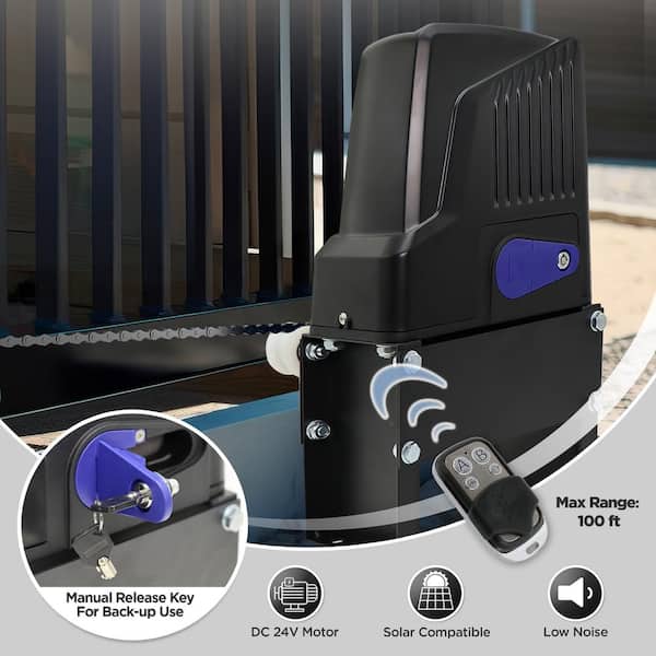 ALEKO Chain-Driven Sliding Gate Opener - AC1100 Accessory Kit