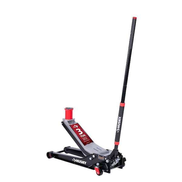 Husky 3 Ton Super Low / High Lift Floor Jack HPL4790N-HV-TH - The