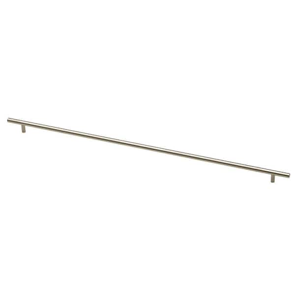 Liberty 25-3/16 in. (720mm) Center-to-Center Brushed Steel Bar Drawer Pull
