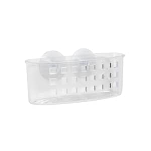 Bath Bliss White Plastic 2-Shelf Hanging Shower Caddy 4.53-in x 11.02-in x  20.87-in in the Bathtub & Shower Caddies department at