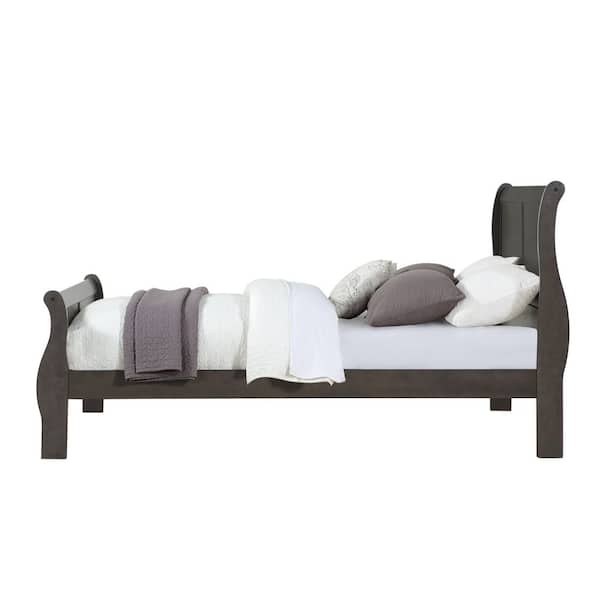 ACME Furniture Louis Philippe III Antique Gray Eastern King Bed, Westside  Furniture