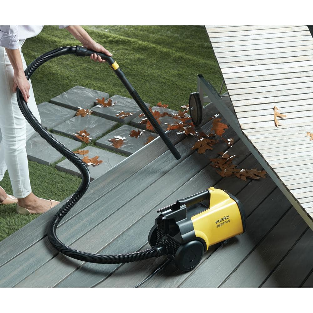 Eureka Mighty Mite Yellow Canister Vacuum for Pets
