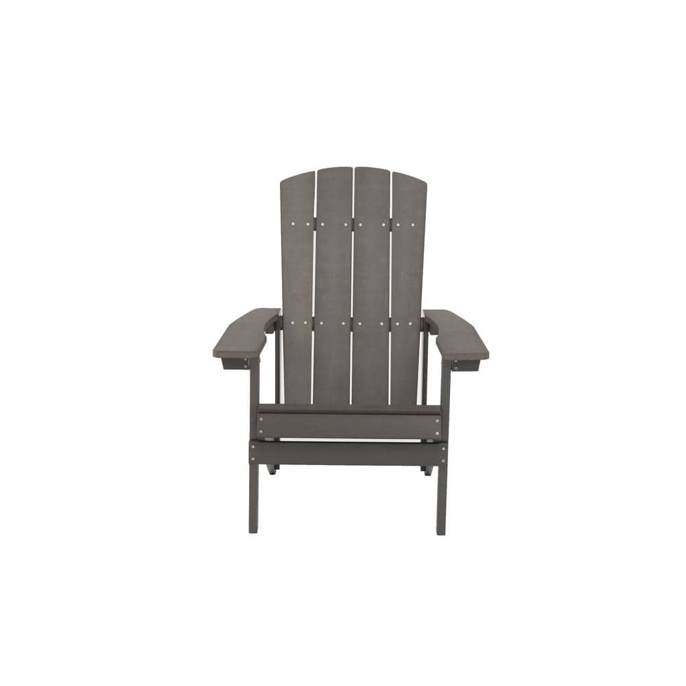 Outdoor HIPS Plastic Adirondack Chair, Lounge Patio Chair, Cozy Chiar for G