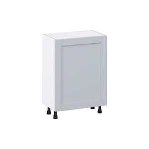Cumberland Light Gray Shaker Assembled Base Kitchen Cabinet with Inner Drawers (24 in. W x 34.5 in. H x 14 in. D)