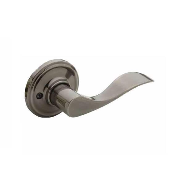 Wave Antique Nickel Dummy Door Lever
