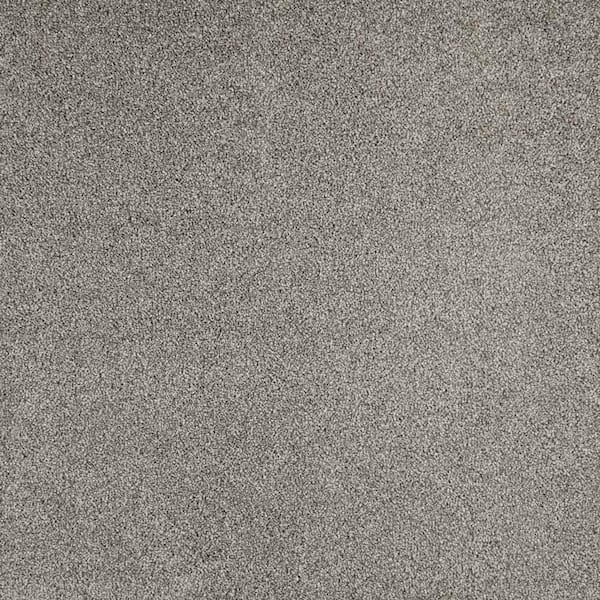 Lifeproof Phenomenal I  - Ashford - Gray 48.3 oz. Triexta Texture Installed Carpet