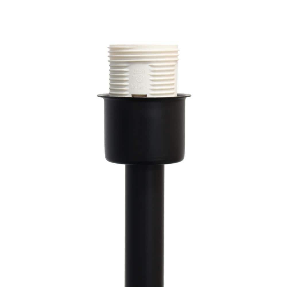 Minimalist Black Dual-Shelf Decorative Floor Lamp