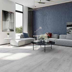 Mont-Orford Gray Oak 6 MIL x 7.2 in. W x 48 in. L Click Lock Waterproof Luxury Vinyl Plank Flooring (28.84/sq. ft./Case)