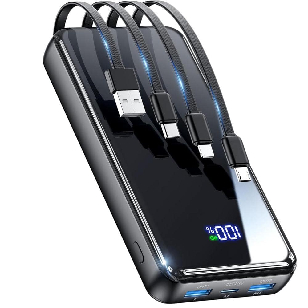 42800mAh Portable Charger Power Bank PD22.5-Watt Fast Charging w/ Digital D