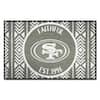 FANMATS NFL - San Francisco 49ers 30 in. x 72 in. Indoor Ticket Runner Rug  23136 - The Home Depot