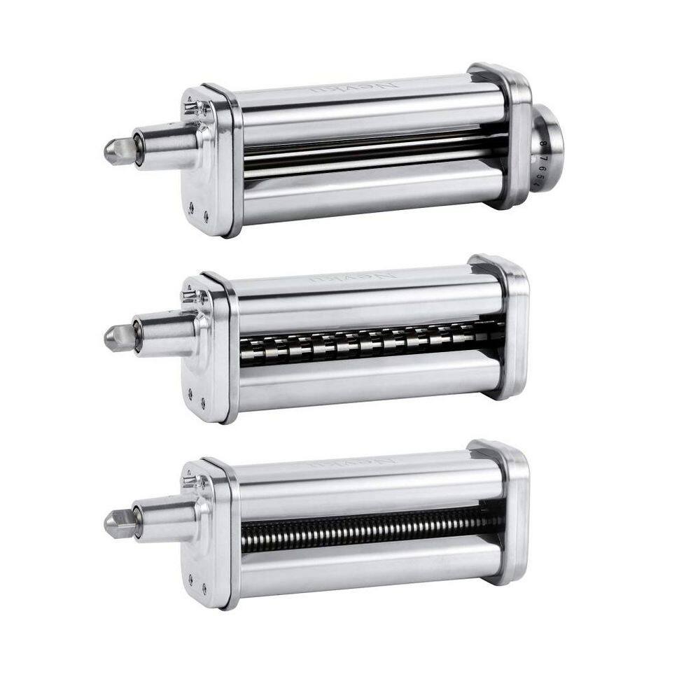 Stainless Steel Complete Pasta Maker Set Pasta Maker Attachment for Kitchen Aid Mixers