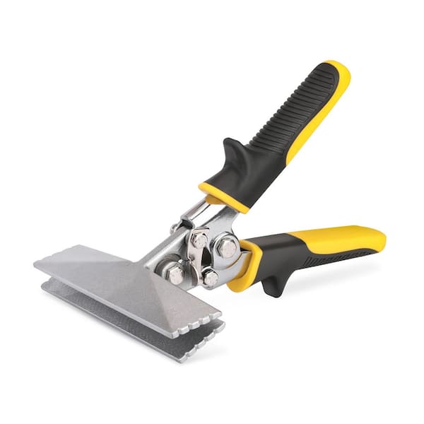 6 in. Straight Jaw Sheet Metal Bender, Hand Seamer Tool for Flattening and Bending with Ergonomic TyreGrip Handle