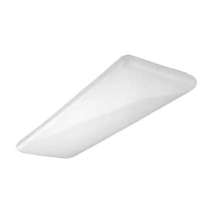150-Watt Equivalent White Integrated LED Designer Cloud Wraparound Fixture, 3000K