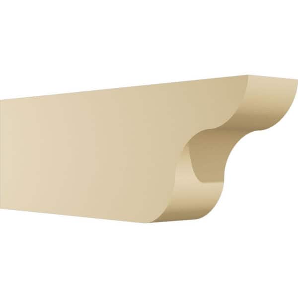 Ekena Millwork Standard Carmel 4 in. W x 8 in. H x 24 in. D Signature Urethane Rafter Tail Outlooker