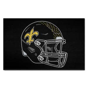 New Orleans Saints Black 2 ft. x 3 ft. Starter Mat Area Rug