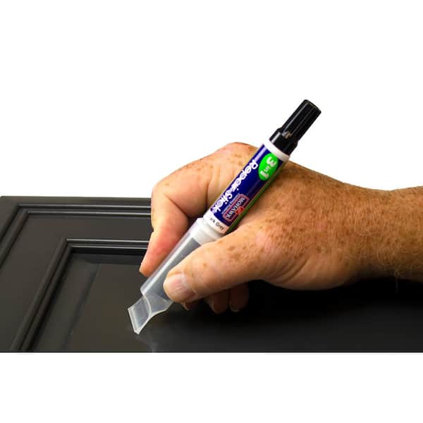 Mohawk 3 in 1 Furniture Cabinet Repair Fill Stick (Fil-Stik) Putty Pencil  Marker Filler, Black