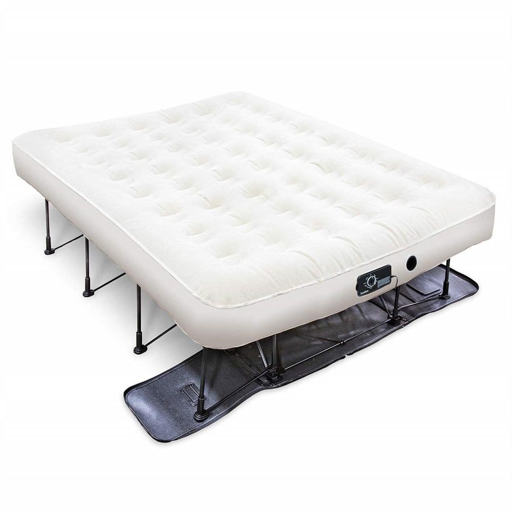 エアーマットレス　EZ BED TOI COMFORT Ivation EZ-Bed 24 in. Queen Size Air Mattress with Built In Pump
