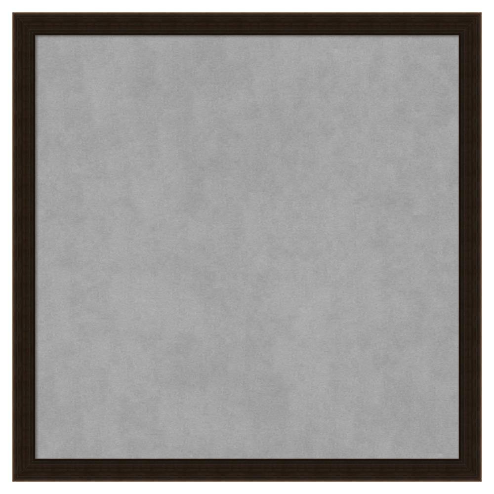 Espresso Brown 26 in. x 26 in. Framed Magnetic Board price history on PriceWatchPro