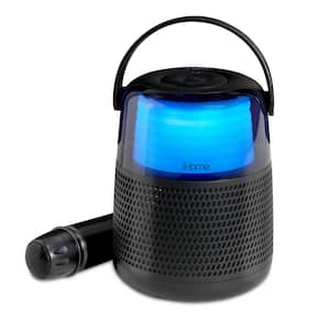 Party Time Speaker Bluetooth Color Changing Party Speaker with Wireless Microphone