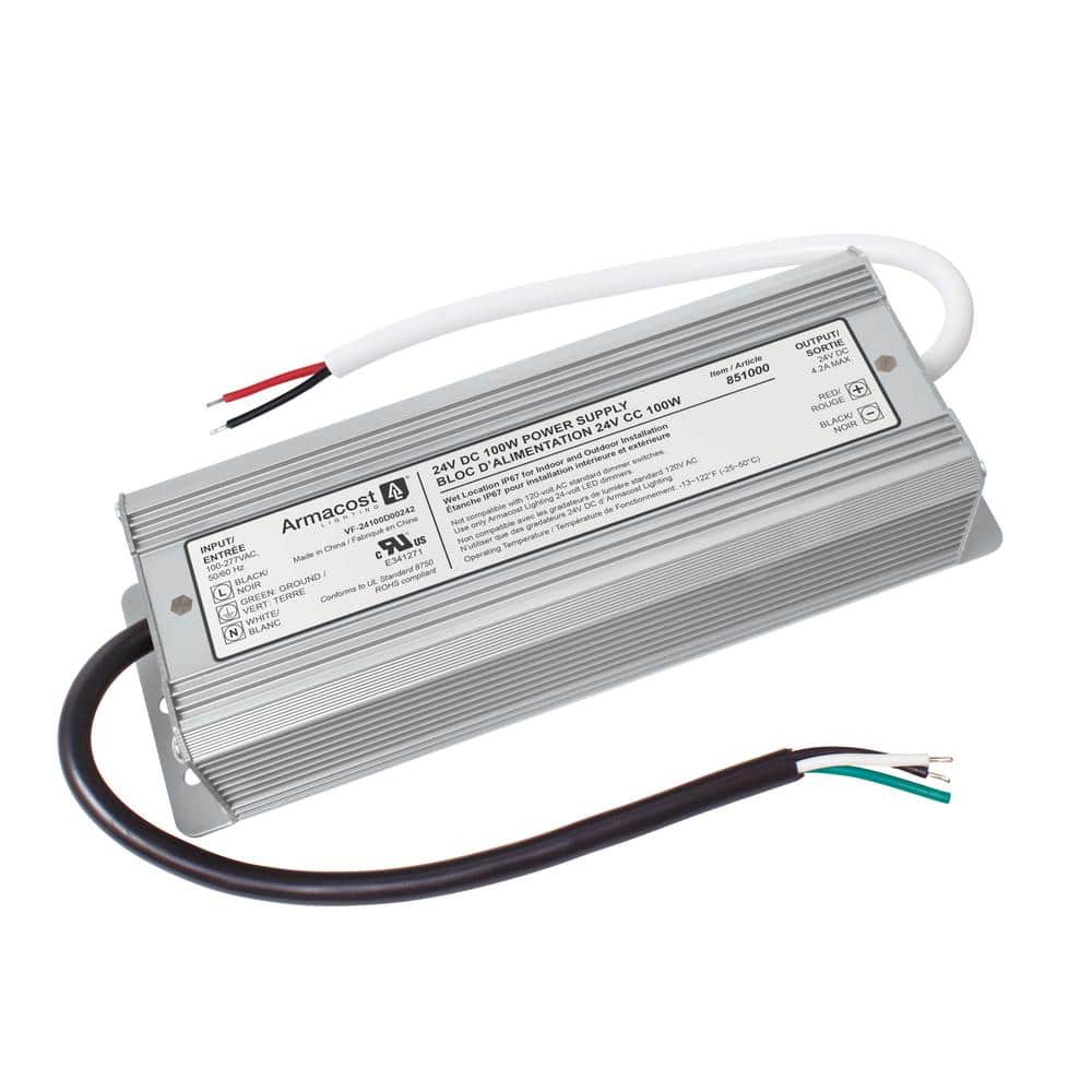 Waterproof Silver LED Driver for Indoor/Outdoor Lighting