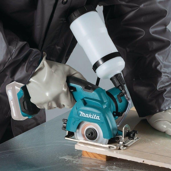 Makita 12V max CXT Lithium-Ion Cordless 3-3/8 in. Tile/Glass Saw (Tool Only) CC02Z - The Home