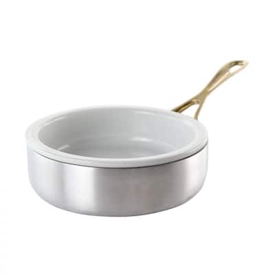 Noble Taste 5.75 Inch Mini Aluminum Frying Pan with Ceramic Insert