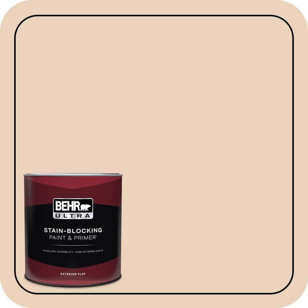 1 qt. Home Decorators Collection #HDC-MD-17 Minimum Beige Flat Exterior Paint & Primer price history on PriceWatchPro