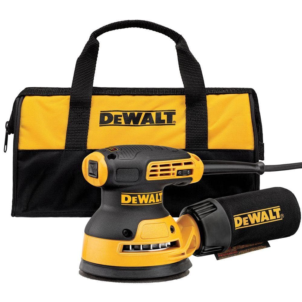 DEWALT 3 Amp Corded 5 in. Variable Speed Random Orbital Sander DWE6423K The Home Depot