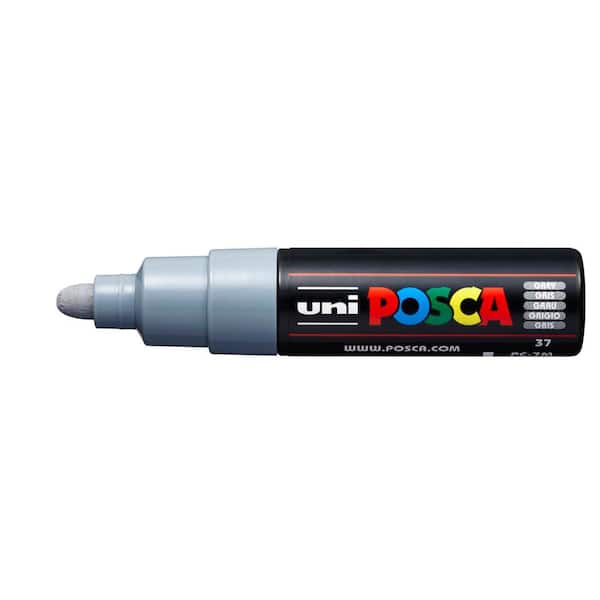 Posca PC-1M Permanent Marker Paint Pens. Extra Fine Tip for Art & Crafts.  Multi Surface Use On Wood Metal Paper Canvas Cardboard Glass Fabric Ceramic